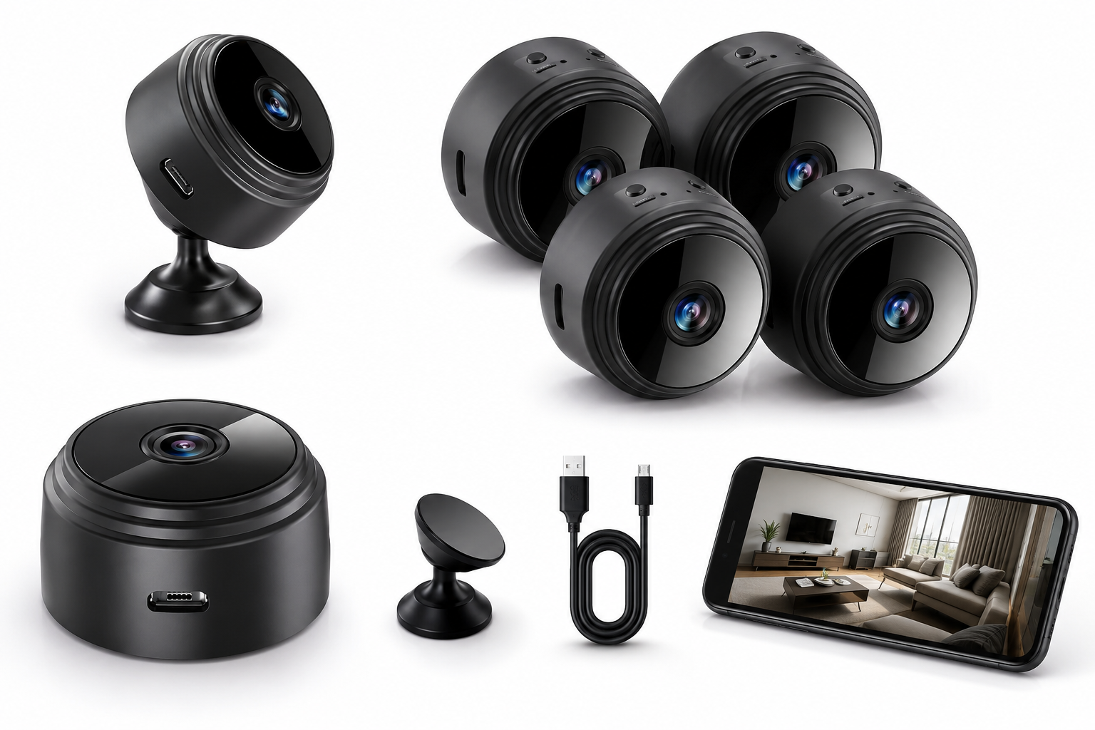 A9 Mini WiFi Security Camera
